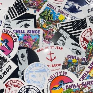 50 Random Brandy Melville Sticker Bundle